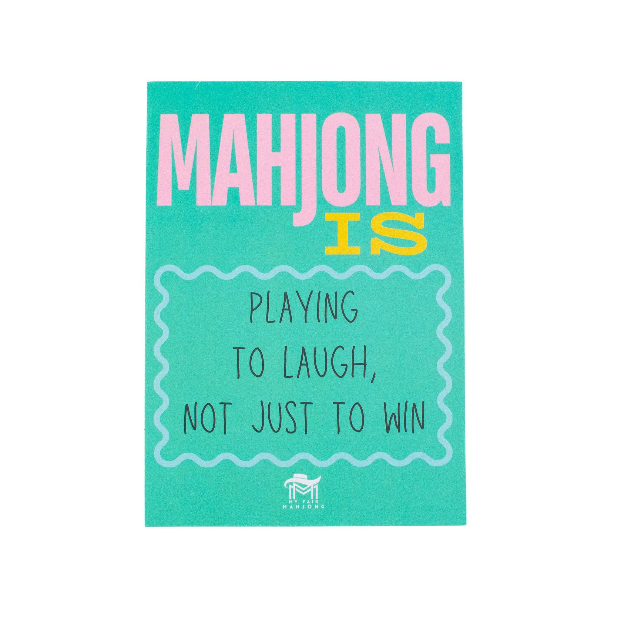 Green - Mahjong Shuffle Cards