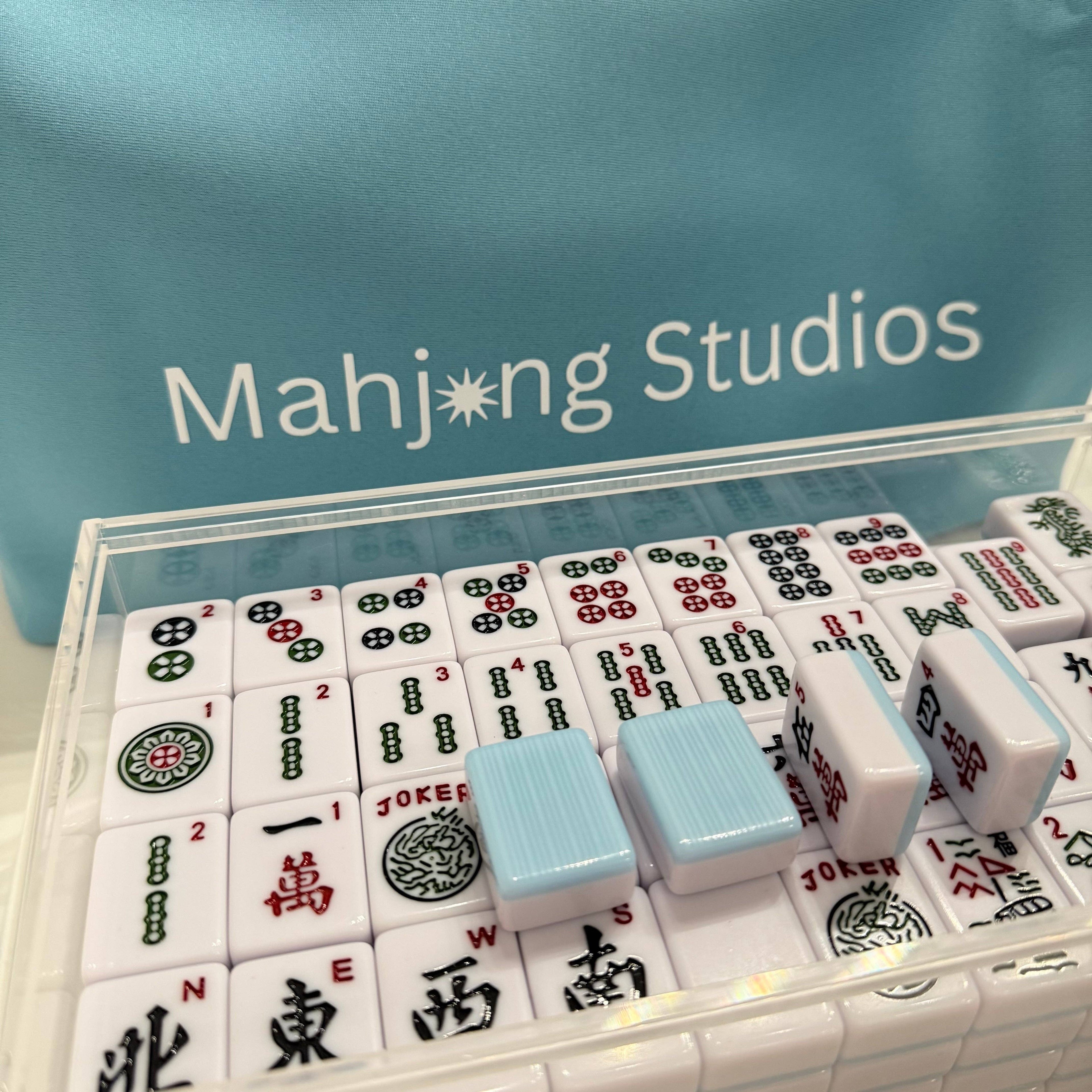 Bamboo Sky Mahjong Tile Set