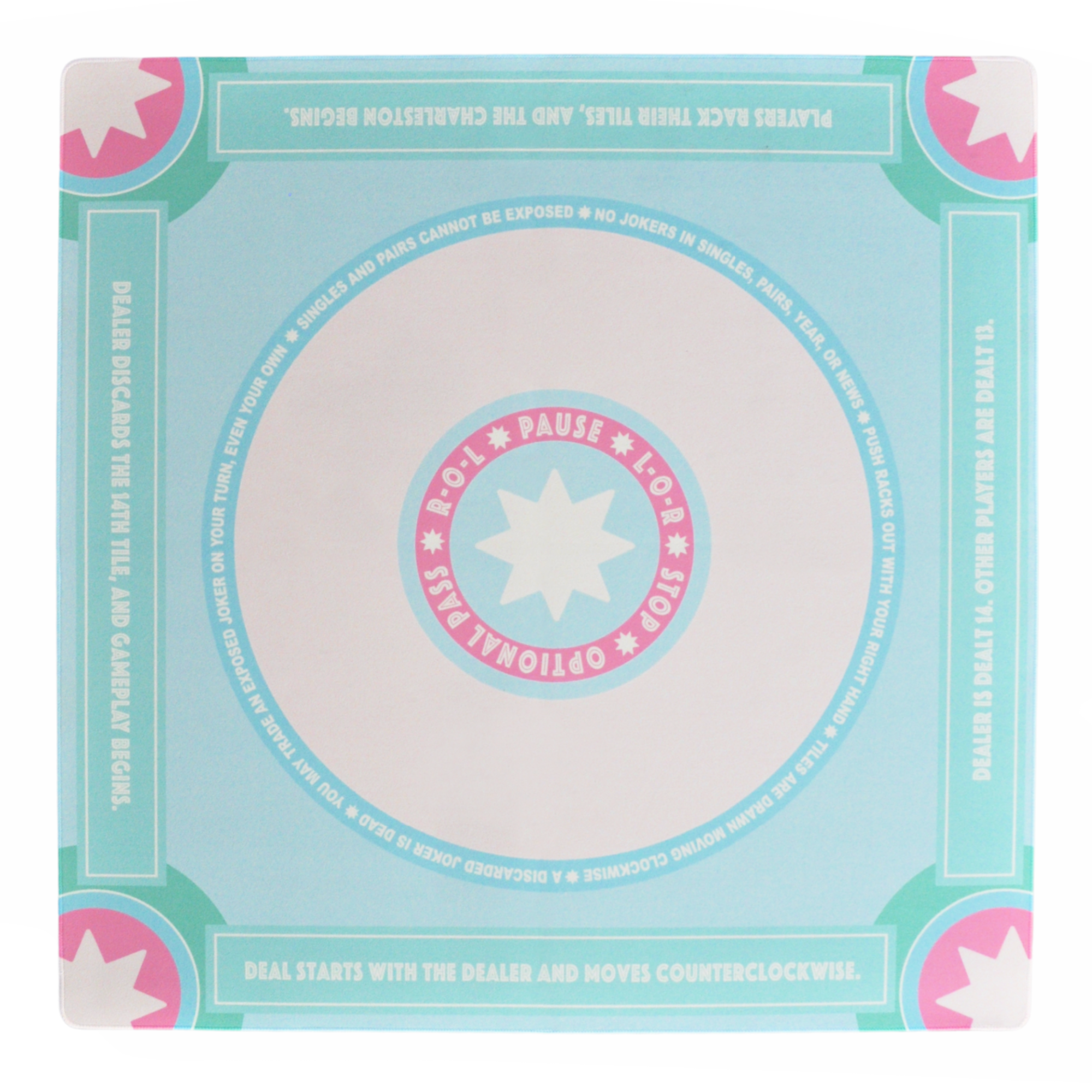 Beautiful Beginnings Mahjong Mat