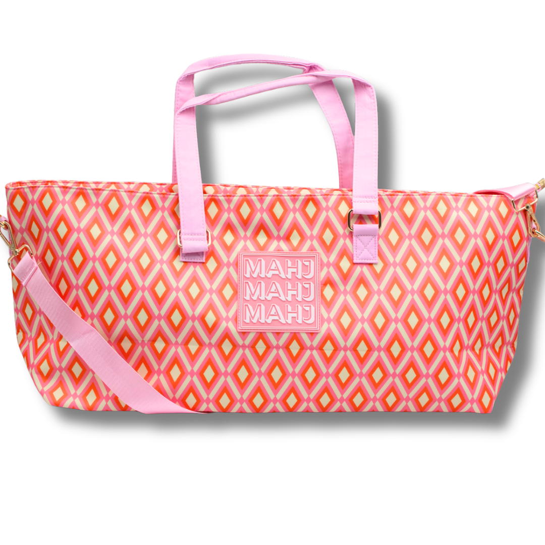 Pink & Orange Tote Bag