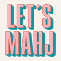 Let's Mahj | Mahjong Cocktail Funny Napkin