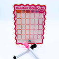 Orange & Pink - Mahjong Scoreboard
